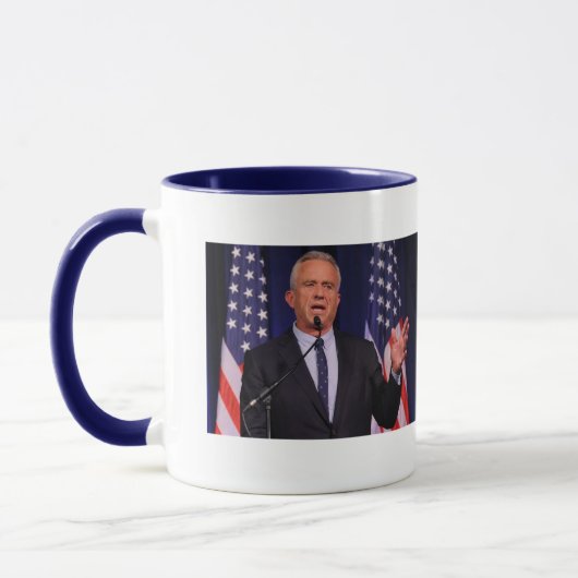 Robert F Kennedy Jr für Präsident Tasse (Links)