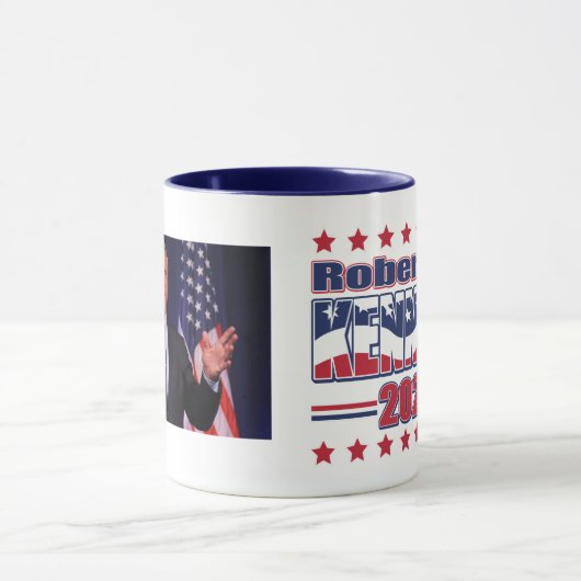 Robert F Kennedy Jr für Präsident Tasse (Zentrum)