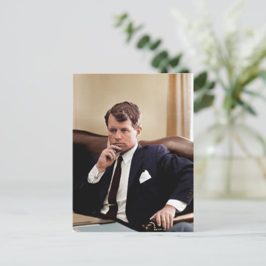 Robert F. Kennedy Postkarte (Stehend Vorderseite)