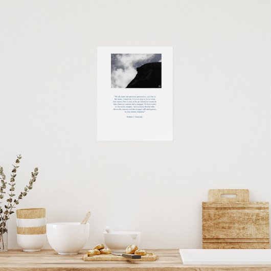 Robert F. Kennedy The Exile unter US-Poster Poster (Küche)