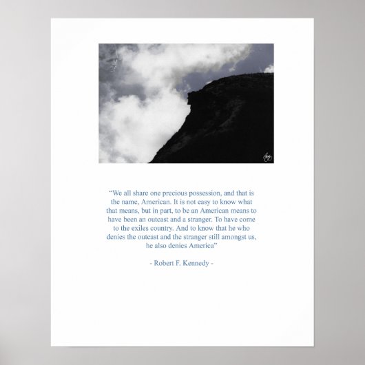 Robert F. Kennedy The Exile unter US-Poster Poster (Vorne)