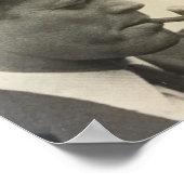 Robert F Kennedy Young Rauchking Poster (Ecke)