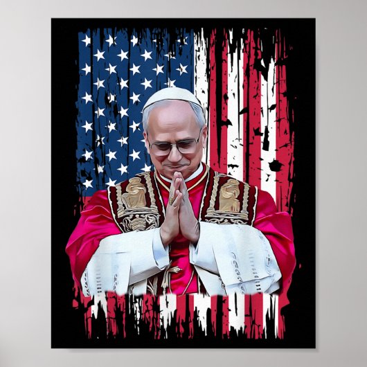 Robert Francis Prevost Americas Pope Poster (Vorne)