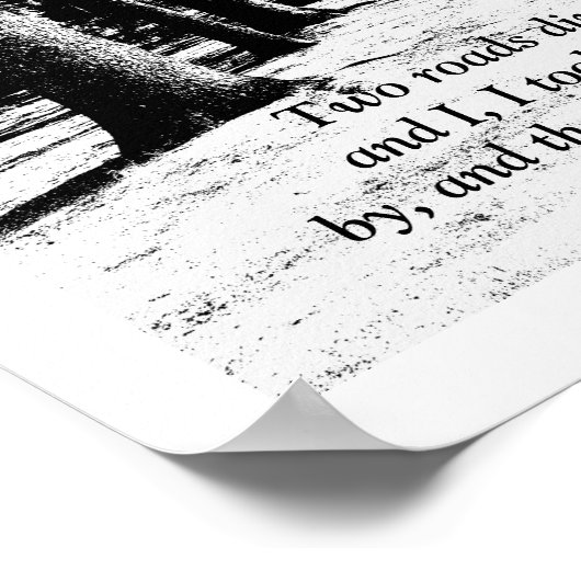 Robert Frost - Angebotsdruck Poster (Ecke)