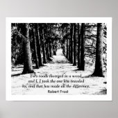 Robert Frost - Angebotsdruck Poster (Vorne)