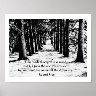 Robert Frost - Angebotsdruck Poster