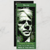 Robert Frost Einladung (Vorne/Hinten)