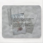 Robert Frost Gedichte Mousepad (Vorne)