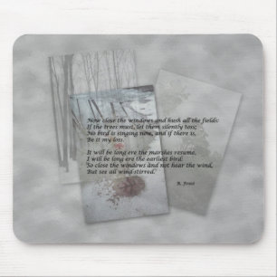 Robert Frost Gedichte Mousepad