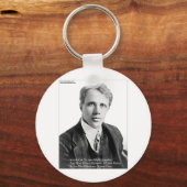 Robert Frost Loveble/Hateable Quote Geschenke & Ca Schlüsselanhänger (Vorderseite)