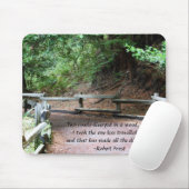 Robert Frost Mousepad (Mit Mouse)