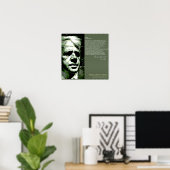 Robert Frost Poster (Heimbüro)