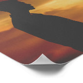 Robert Frost Quotes White Letters Motivierend Poster (Ecke)