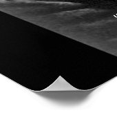 Robert Frost Road - Weniger Reisende Zitat-Poster Poster (Ecke)