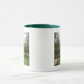 Robert Frost Wisdom Zitat "Road Lless Traveled" Tasse (Zentrum)