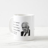 Robert Frost-Zitat 3b Kaffeetasse (Vorderseite Links)
