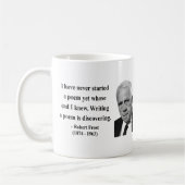 Robert Frost-Zitat 3b Kaffeetasse (Links)