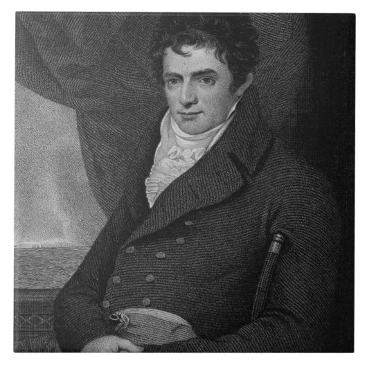 Robert Fulton (1765-1815), graviert durch Fliese (Vorderseite)