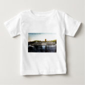 Robert Fulton - Hudson River Day Line Baby T-shirt (Vorderseite)