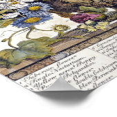 Robert Furber - Oktober - Zwölf Monate Poster (Ecke)