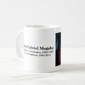 Robert G. Mugabe, Präsident von Simbabwe Kaffeetasse (Vorderseite Links)