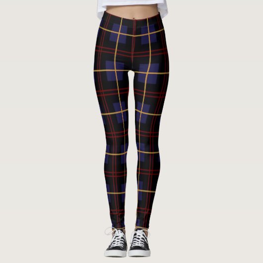 Robert Gordon University Tartan Leggings (Vorderseite)