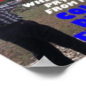 Robert Heid "Liberty" Poster (Ecke)