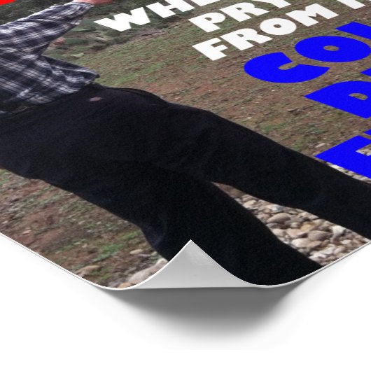 Robert Heid "Liberty" Poster (Ecke)