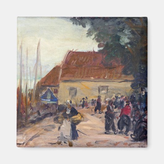 Robert Henri Volendam Street Scene Magnet (Vorne)