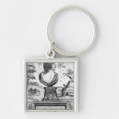 Robert Herrick, graviert vom Künstler Schlüsselanhänger (Vorne)