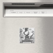 Robert Herrick , vom Künstler graviert Magnet (In Situ (Geschirrspüler))