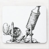 Robert Hookes Mikroskop Mousepad (Vorne)
