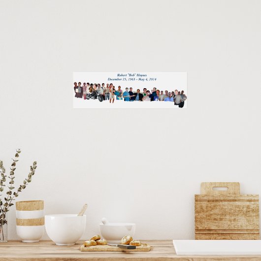 Robert Hoynes Tribute Poster (Küche)