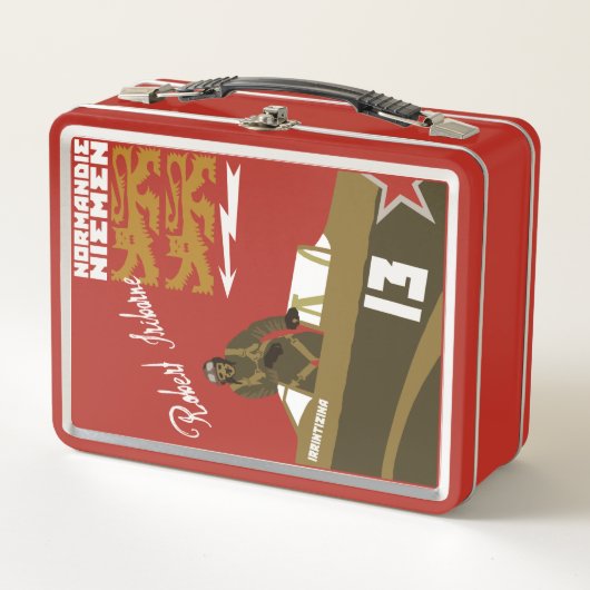 ROBERT IRIBARNE Metal Lunch Box (Vorderseite)