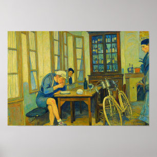 Robert Jacquinot Tour Etappe 5 Pause 1922 Poster