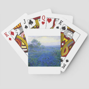 Robert Julian Onderdonk ein-bewölkter-Tag-Bluebonn Spielkarten