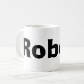Robert Kaffeetasse (Vorderseite Links)