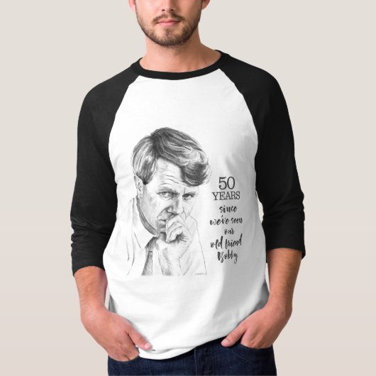 Robert Kennedy 50-jähriges Jubiläum T-Shirt (Vorderseite)