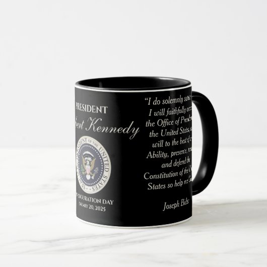 Robert Kennedy Inauguration Day 20. Januar 2025 Tasse (VorderseiteRechts)
