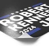 Robert Kennedy Jr 2024 Fotodruck (Ecke)
