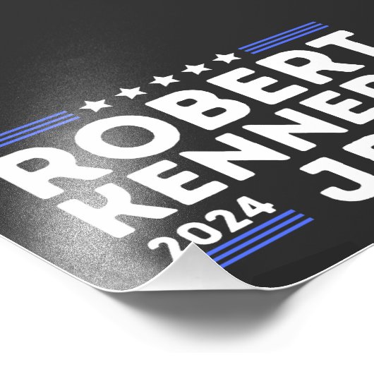 Robert Kennedy Jr 2024 Fotodruck (Ecke)