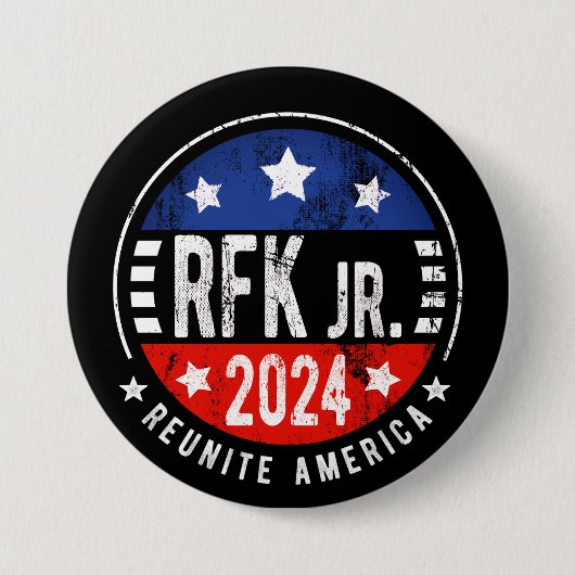 Robert Kennedy, Jr. für Präsident 2024 Button (Vorderseite)