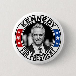 Robert Kennedy, Jr. für Präsident 2024 Button