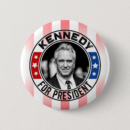 Robert Kennedy, Jr. für Präsident 2024 Button (Vorderseite)