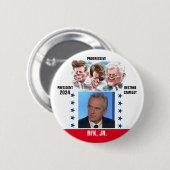 Robert Kennedy, Jr. für Präsident 2024 Button (Vorne & Hinten)