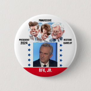 Robert Kennedy, Jr. für Präsident 2024 Button