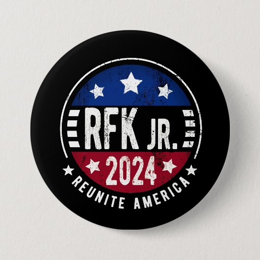 Robert Kennedy, Jr. für Präsident 2024 Button (Vorderseite)
