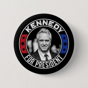 Robert Kennedy, Jr. für Präsident 2024 Button