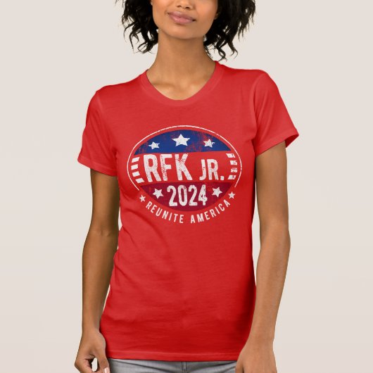 Robert Kennedy, Jr. für Präsident 2024 T-Shirt (Vorderseite)