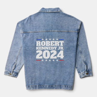 Robert Kennedy Jr. für Präsident '24 RFK Jr. 2024 Jeansjacke